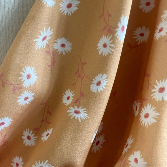 Pink Lily golden yellow floral bodysuit - Picture 5 of 16